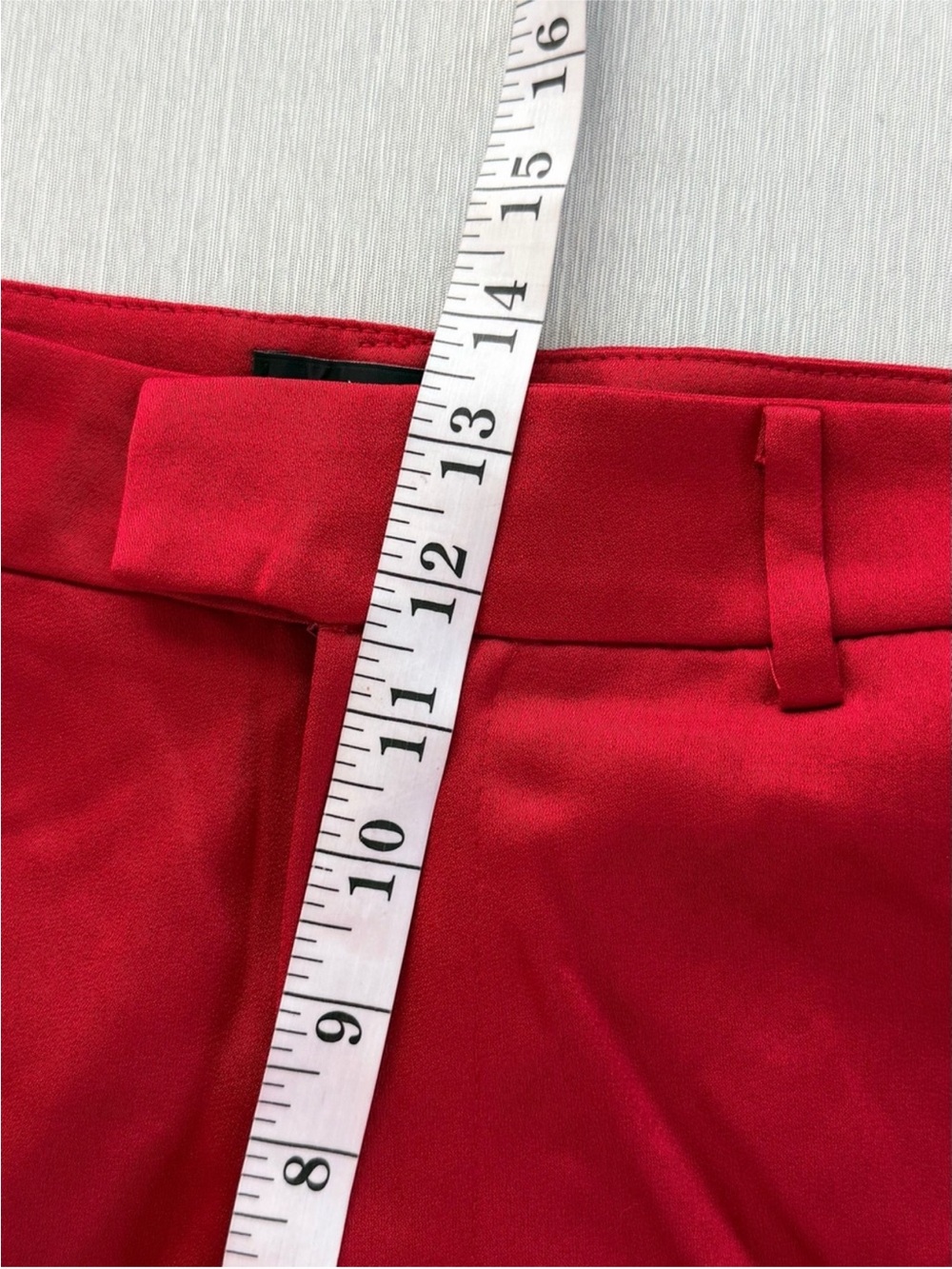 Lulus Modern Approach Red Satin Wide-Leg Pants Size L INWT - Picture 8 of 12